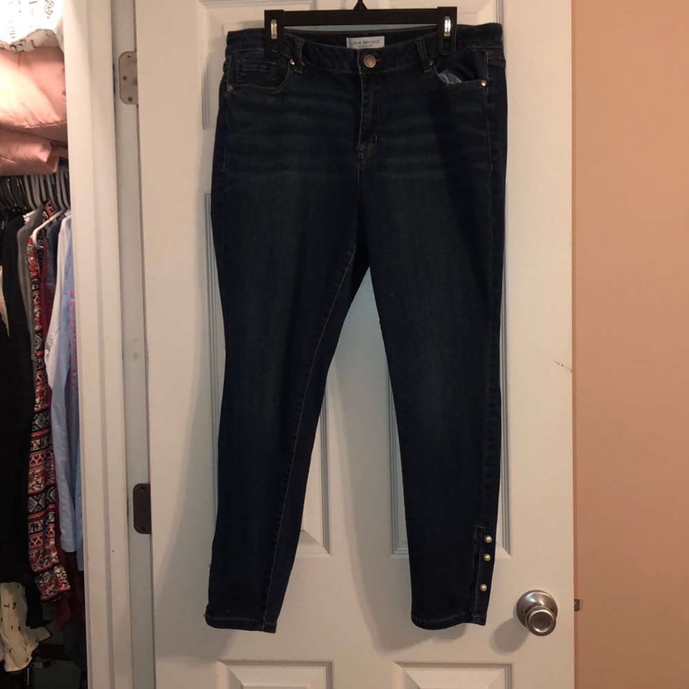 Lane Bryant cropped jeans